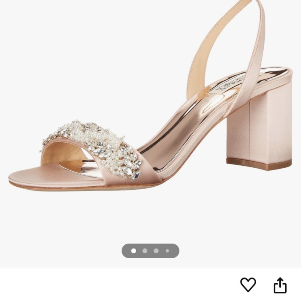 Badgley mischka shoes new only try it no box size 81/2